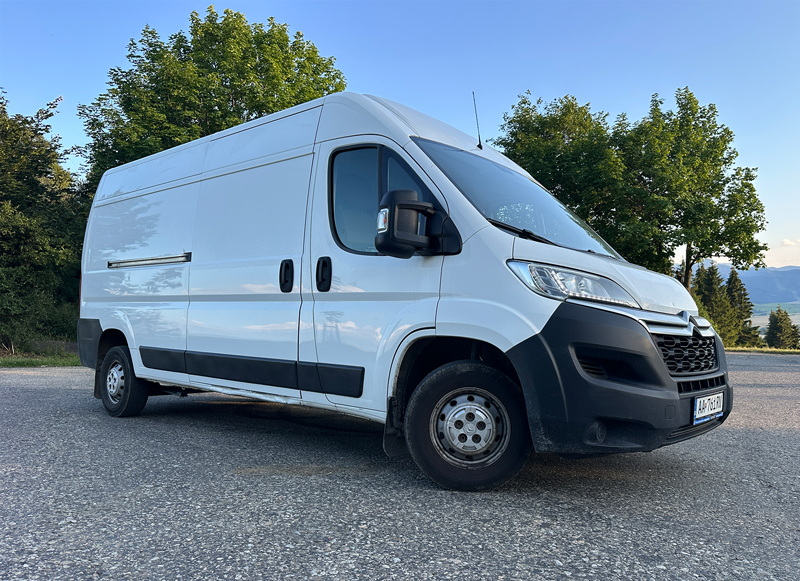 Citroën Jumper 2.0 HDI dodávka ŽeriavPlus na prepravu tovaru